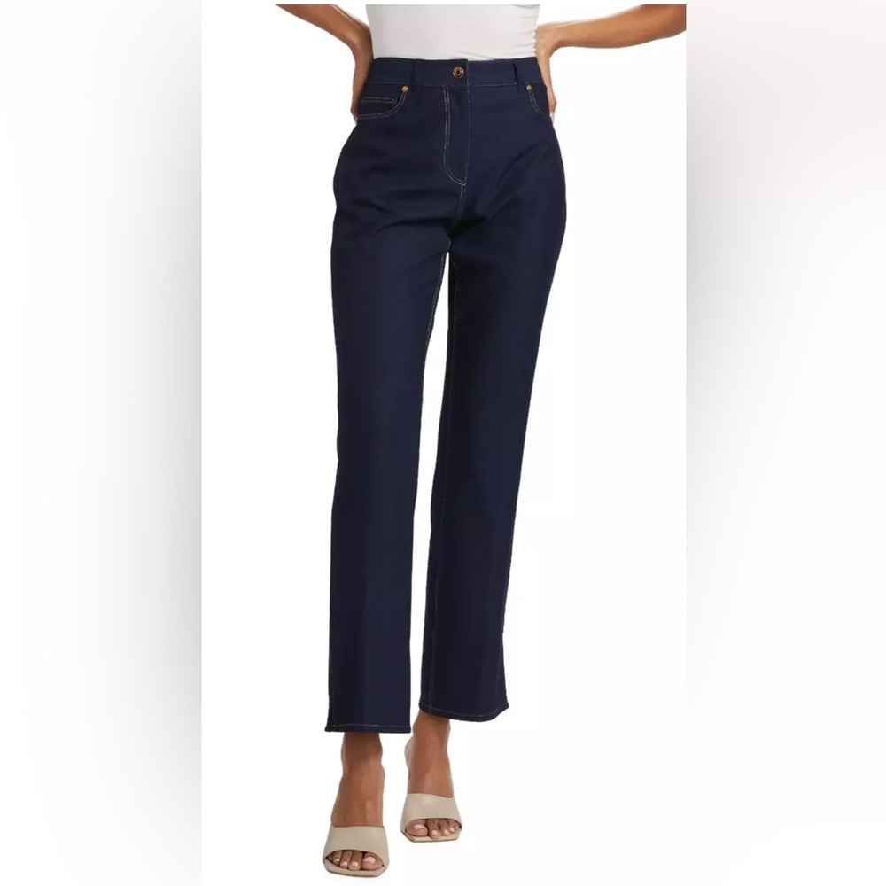 NEW ! NWT ELIE TAHARI The Gavi High-Rise Jeans Midnight Blue Size 6